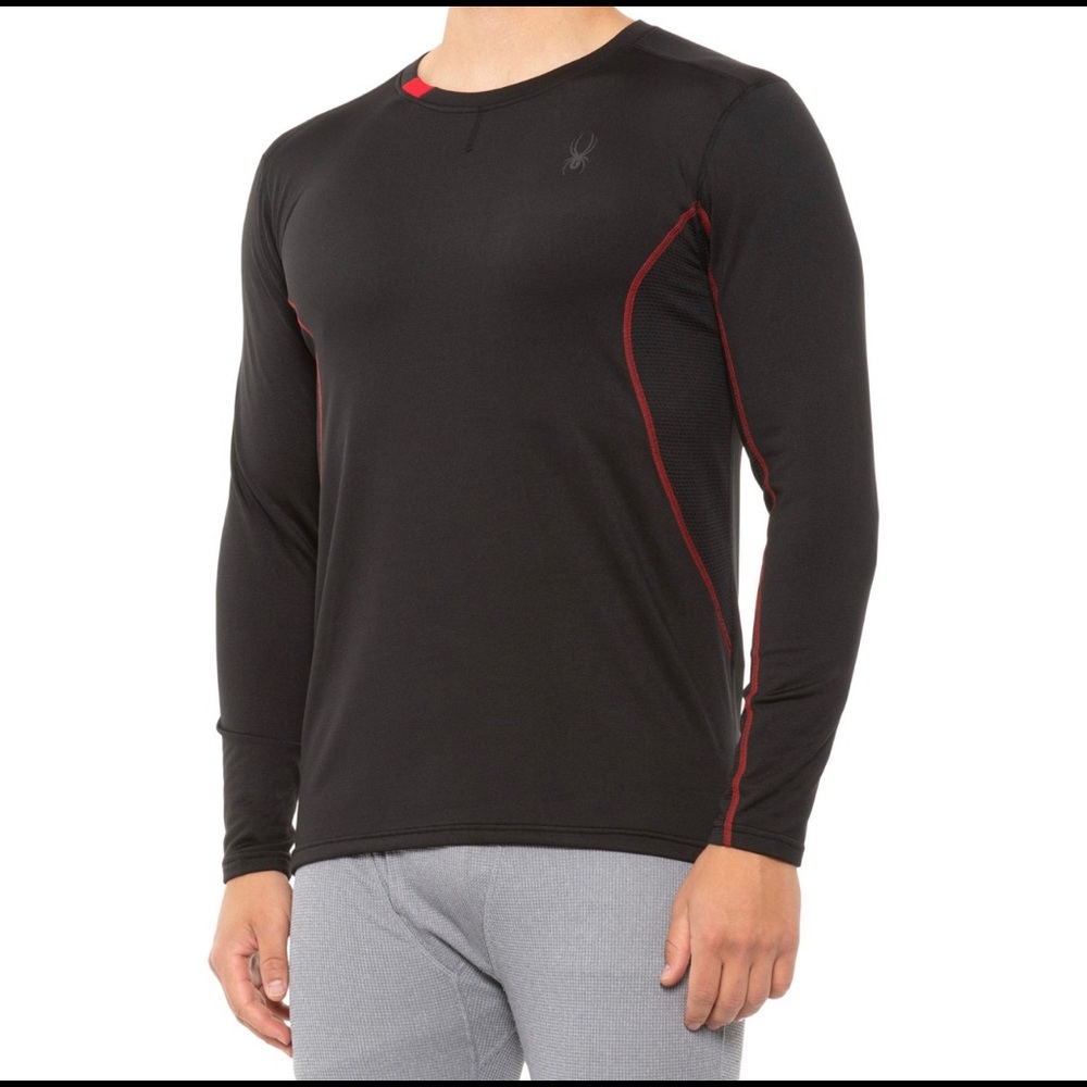Mens Spyder Long Sleeve Top